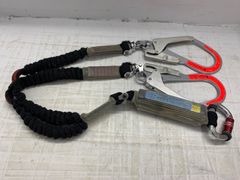プロップ 軽量オールアルミフック巻取式ダブルランヤード フルハーネス 