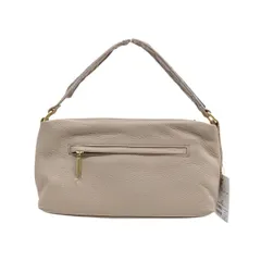 未使用品 ear PAPILLONNER イア パピヨネ ソフトレザーショルダーバッグ 本革 2way 500mlペットボトルも入る ベージュ EAZ1051612A0001