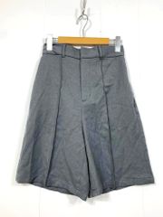 LOWRYS FARM ローリーズファーム LF522061AD ハイウエストピンタックショート パンツ sizeF/グレー  ■■レディース
