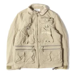 GENERAL RESEARCH ジェネラル リサーチ ジャケット サイズ:L 00s コットン/ナイロン フィッシングジャケット (FISHING JACKET / 2002年モデル) ベージュ アウター ブルゾン 上着 アーカイブ【メンズ】のサムネイル