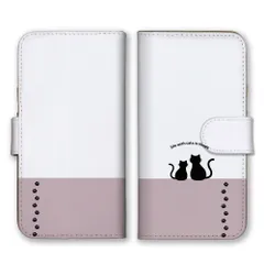 AQUOS sense9 SH-53E SHG14 A405SH SH-M29 ケース 手帳型 アクオスセンス9 スマホケース 黒猫 くろねこ 猫 ねこ ネコ 動物 アニマル かわいい おしゃれ シンプル くすみカラー カラー04