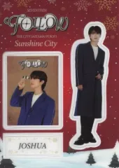 【中古】キャラカード ジョシュア オリジナルクリアカード 「SEVENTEEN ’FOLLOW’ THE CITY」 サンシャインシティ内対象店舗利用特典