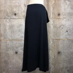Y's(ワイズ) コットンウールフリンジロングスカート YC-S12-010 2 ネイビーのサムネイル