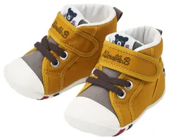 【在庫処分】SALE　mikihouse ミキハウス  スニーカーｍロゴ ファーストベビーシューズ12.5cm 13.5cm 出産祝い　お出かけ