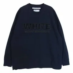 WHITE MOUNTAINEERING ホワイトマウンテニアリング WM2273515 SHAGGY EMBROIDERY CREW NECK PULLOVER シャギー 刺繍 クルーネック プルオーバー スウェット ネイビー系 1【中古】のサムネイル