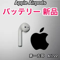 Apple AirPods 両耳セット　第一世代　バッテリー新品　/ エアーポッズ　バッテリー交換済