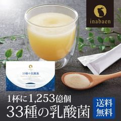 日本橋いなば園 33種の乳酸菌 30包入り ネコポス メール便送料無料