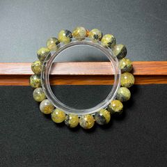 太陽放射ルチルクォーツ ブレスレット 金針 9.5-9.8mm 内径17cm - メルカリ