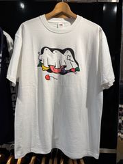 FRUIT OF THE LOOM （フルーツオブザルーム）OB1コラボオバケフルーツTシャツ　ホワイト　80844600-01