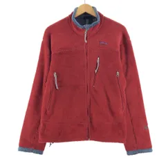 ジップボタンジップアップM patagonia 01年 R4 36100 フリースジャケット