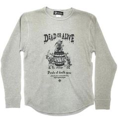 DEAD or ALIVEワッフルロンT「G120259」