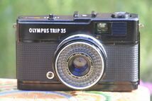 フィルムカメラ 初心者 中古 カメラ OLYMPUS TRIP 35 ブラック