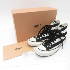 CONVERSE コンバース ADDICT CHUCK TAYLOR MATERIAL HI アディクト チャックテイラー マテリアルハイ 1CL881 US8 26.5cm 箱有 ※中古