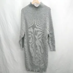 ◇ ⊇ Girly Doll ガーリードール タートルネック 長袖 膝下 ワンピース サイズF グレー レディース E  【1412090047091】のサムネイル
