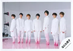 【中古】生写真(ジャニーズ) なにわ男子/集合(7人)/横型・全身/アルバム「1st Love」MV＆ジャケ写オフショット/公式生写真