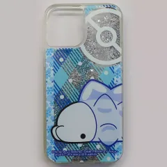 【中古】携帯ジャケット・カバー ユキハミ ラメグリッターケース(iPhone12ProMax対応) 「ポケットモンスター」