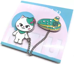 【中古】バッジ・ピンズ MAYUKA NIZOOピンバッジ Lucat 「NiziU Live with U 2022 ”Light it Up”」