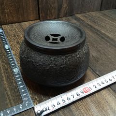 南部鉄器　レトロ インテリア　茶こぼし　香炉　灰皿　伝統工芸