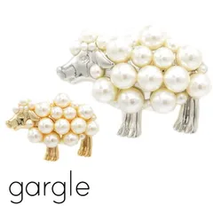 ガーグル ブローチ gargle パール羊 ブローチ BL15042 2510