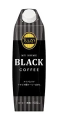 【在 庫 処 分】タリーズコーヒー ブラック キャップ付き 紙パック 1L×6本 MY HOME (マイホーム)