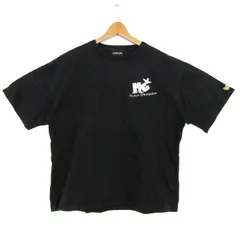 マークゴンザレス 半袖Ｔシャツ トップス バックプリント コットンT メンズ Mサイズ ブラック Mark Gonzales 【中古】