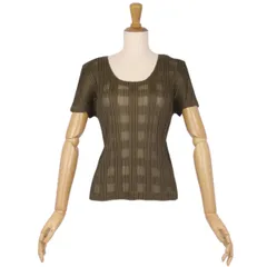 極美品 プリーツプリーズ イッセイミヤケ PLEATS PLEASE シャツ ブのサムネイル