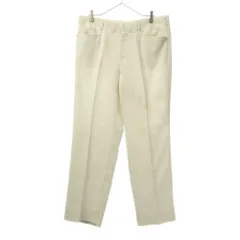 スラックスパンツ ホワイト メンズ