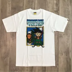 ドラゴンボール Z × BAPE 悟空 マイロ Tシャツ Sサイズ orange a