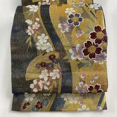 未使用　美品　袋帯　刺繍唐織　唐柄　桜　正絹 2025年最新】袋帯 桜 唐織の人気アイテム - メルカリ