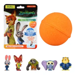 shobido 粧美堂 バスボール ディズニー ＜ ズートピア ＞ 入浴剤 DN46676 [1個]