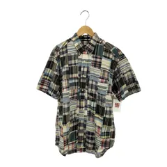 ノーティカ NAUTICA チェック パッチワーク S/S シャツ メンズ import：M 