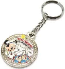 【中古】キーホルダー ミッキー＆チップ＆デール(9周年アニバーサリー) メダルキーチェーン 「ディズニー」 東京ディズニーシー限定