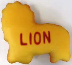 【中古】ぬいぐるみ LIONビスケット ビスケット変身BIGぬいぐるみ1 「たべっ子どうぶつ THE MOVIE」