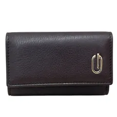 新品同様 グッチ GUCCI キーケース レザー G金具 6連 専用箱 茶色 ♯0210010003