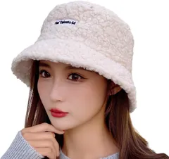 【スロウアンドメロウ】バケットハット ボア もこもこ ムートン ファー 帽子 レディース 韓国 風 暖かい ワンポイント ロゴ ストリート 系 5カラー HAT バケハ ハット キャップ キャスケット ふわふわ フワフワ モコモコ フェイクファー 温かい 防寒