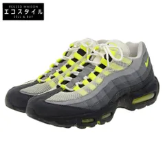 NIKE ナイキ NIKE ナイキ AIR MAX 95 OG エアマックス スニーカー シューズ メンズ グレー×ネオンイエロー 27.0cm CT1689-001 9(US)