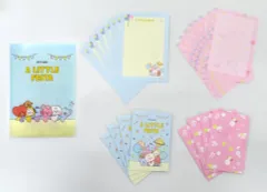 【中古】紙製品 ケース付きレターセット 「『BT21カフェ』 ～A LITTLE FESTA～」