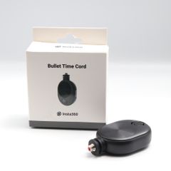 【美品】For Insta360 X3/ONE X2/X/R/RS バレットタイムコード 撮影部品 Bullet Time Cord 伸縮式 カメラアクセサリー ブラック ミニ 純正