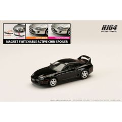 ホビージャパン 1/64 トヨタ スープラ RZ (JZA80) アクティブスポイラーパーツ付き ブラック HJ642042BK