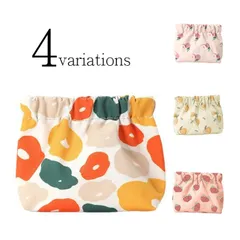 小物入れ ミニポーチ ガジェットポーチ コスメポーチ 小物収納 レディース 花柄 レディース フルーツ いちご かわいい レディース