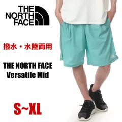 【新品・未使用】【ガイザーアクア】ノースフェイス ハーフパンツ メンズ THE NORTH FACE Versatile Mid バーサタイルミッド ナイロン ショートパンツ ショーツ 長め 撥水 速乾 水着 大きいサイズ ブランド NB42331