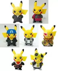 【中古】トレーディングフィギュア 全7種セット 「ポケットモンスター フィギュアコレクション ボスごっこピカチュウ RR」 ポケモンセンター限定