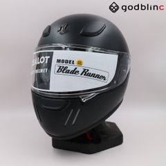 ZEALOT　ブレードランナー　SOLID MATT BLACK　XXLサイズ　BRJ0012　フルフェイスヘルメット