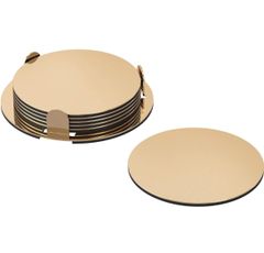 ＩＫＥＡ/イケア GLATTIS/グラッティス：コースター 黄銅色 ６枚セット