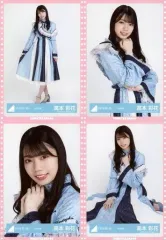 【中古】生写真(乃木坂46) ◇高本彩花/日向坂46 ランダム生写真【紅白衣装】 4種コンプリートセット