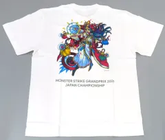 【希少】モンスターストライク Tシャツ ルシファー WHIZ LIMITED 白 新品未使用 モンスト8周年記念白Tシャツ ポートレート ルシファー XL