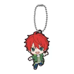 【中古】キーホルダー じゃぱぱ 「カラフルピーチ カプセルラバーマスコット」