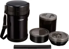 【数量限定】約4杯分 約 茶碗 1.6合 ランチジャー 電子レンジ ステンレス 対応 保温弁当箱 SL-XE20-AD 象印マホービン(ZOJIRUSHI)