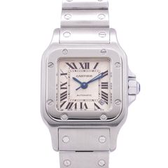 カルティエ Cartier サントス ガルベ W20054D6 Cartier Santos  自動巻き 腕時計 レディース シルバー