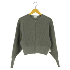 グリーンレーベルリラクシング GREEN LABEL RELAXING フォルム クロップド ニット ブルゾン レディース 表記無 